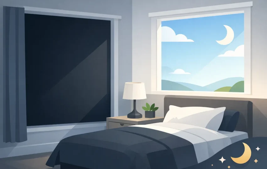 Blackout Window Film for Bedroom Use
