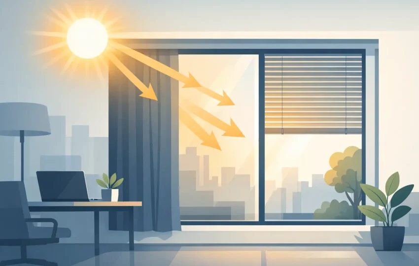 How to Reduce Afternoon Sun Through Windows