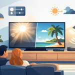 How to Stop Glare on TV Screen Without Dark Rooms