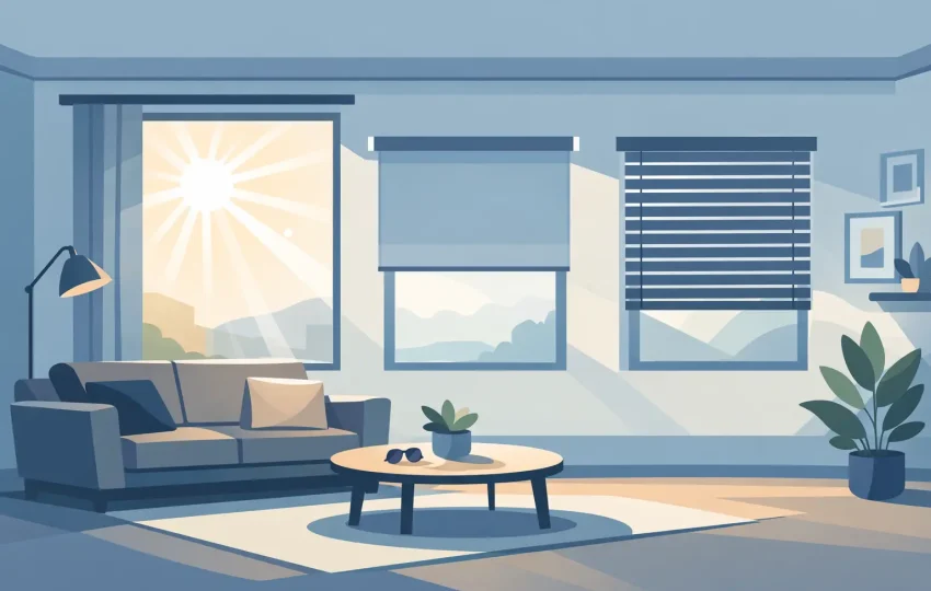 Living Room Window Glare Solution: What Works
