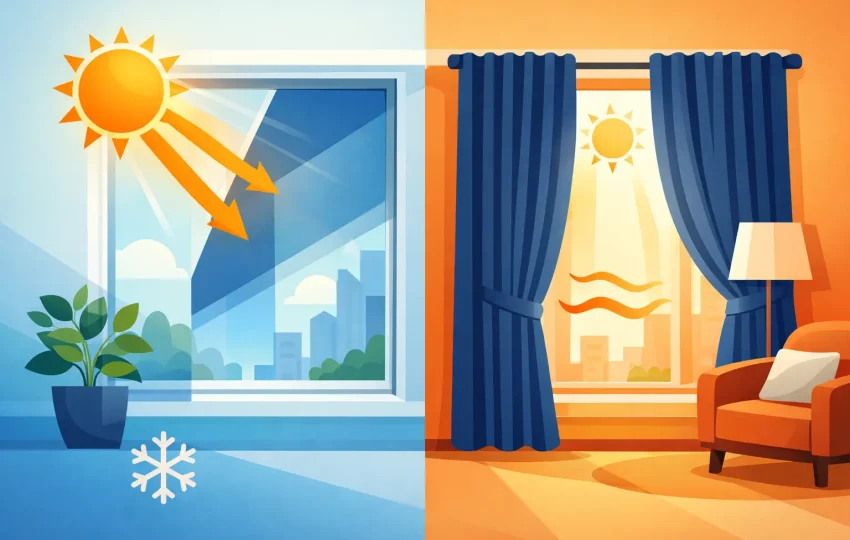 Solar Film vs Curtains: Which Works Better?