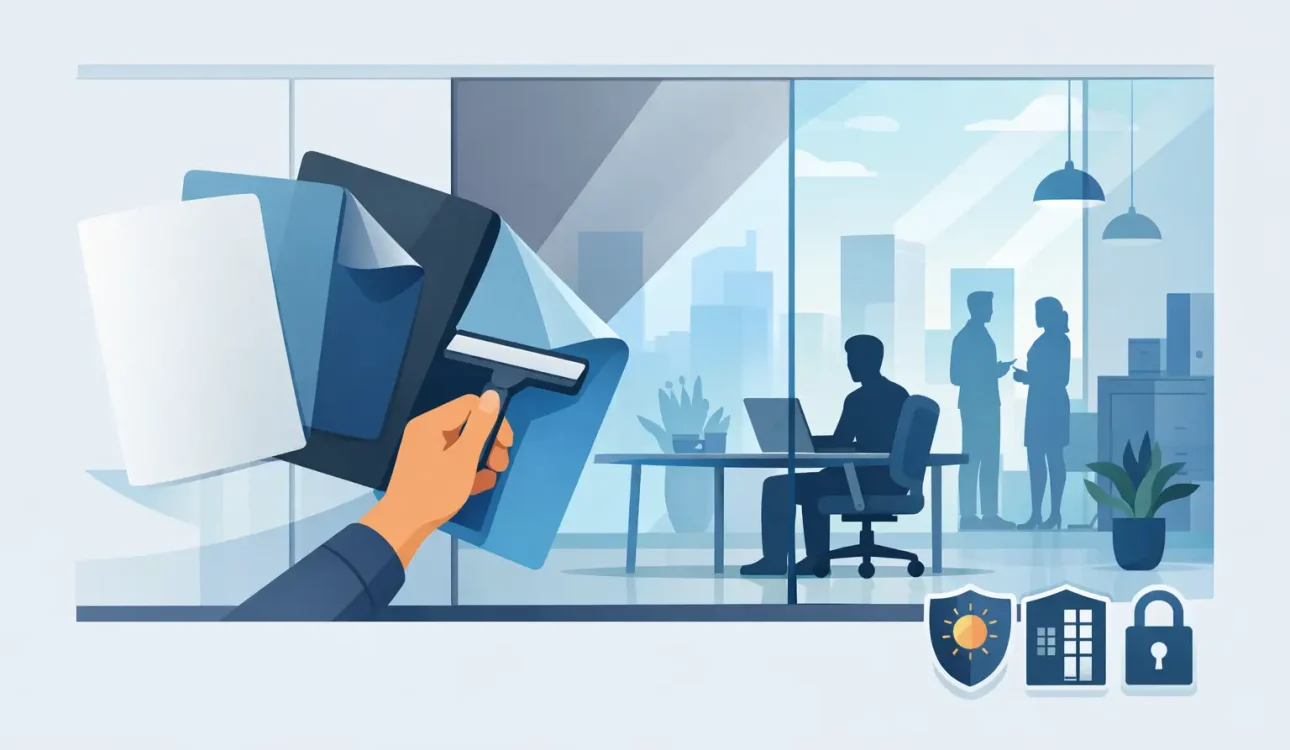 Commercial Glass Film Selection Guide for Offices