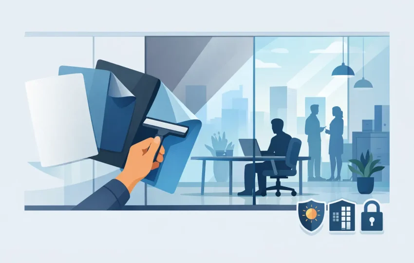 Commercial Glass Film Selection Guide for Offices