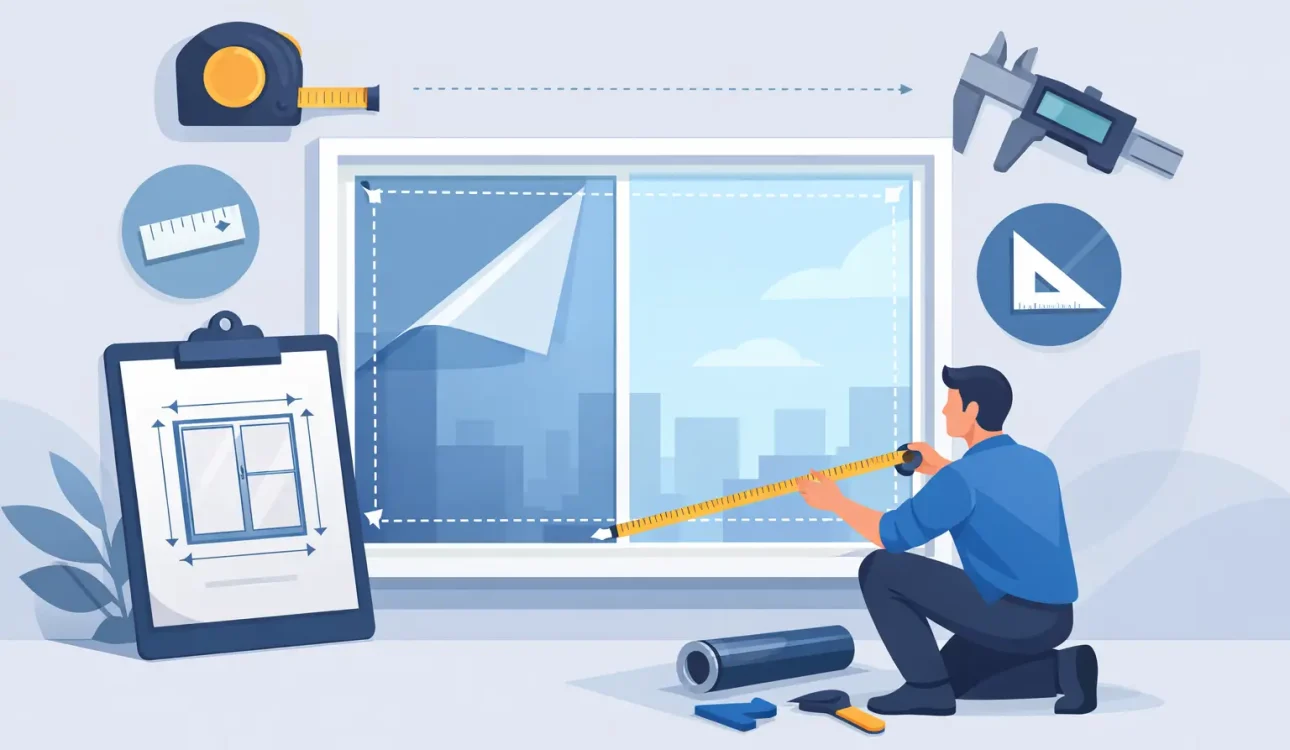How to Measure Windows for Film Accurately