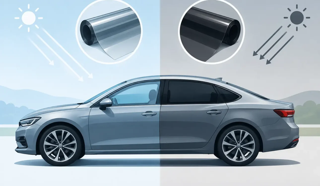 Ceramic Versus Dyed Tint: Which Film Fits?