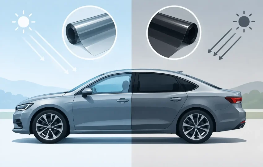 Ceramic Versus Dyed Tint: Which Film Fits?