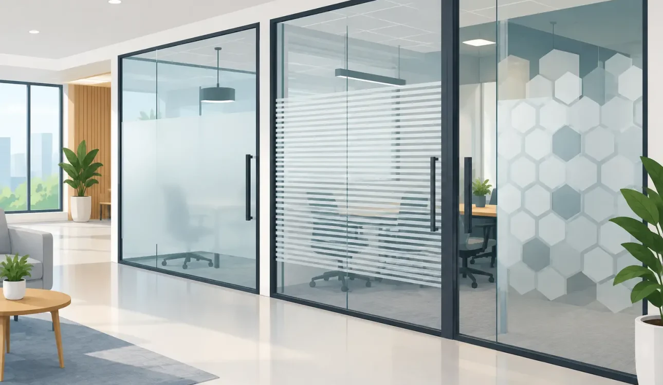 Office Glass Partition Privacy Ideas That Work