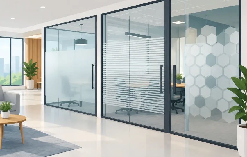 Office Glass Partition Privacy Ideas That Work