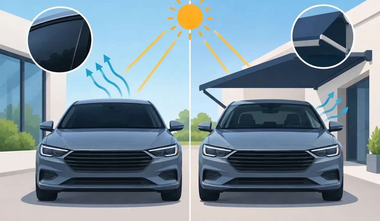 Tint Versus Awnings: Which Cools Better?